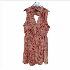 Forever 21 Plus Red Cutout Back Dress Size 3X